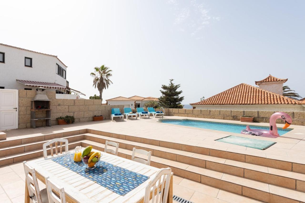 Casa Higo - Private Pool - Ocean View - Bbq - Terrace - Free Wifi - Child & Pet-Friendly - 3 Bedrooms - 6 People Poris de Abona Kültér fotó