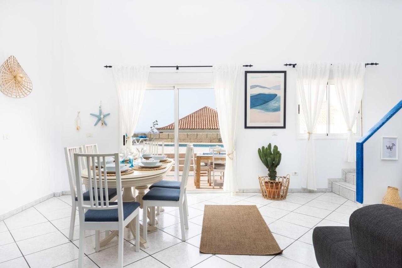 Casa Higo - Private Pool - Ocean View - Bbq - Terrace - Free Wifi - Child & Pet-Friendly - 3 Bedrooms - 6 People Poris de Abona Kültér fotó